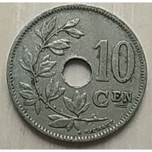10 сентим 1925 год Бельгия BELGIE
