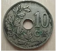10 сентим 1926 год Бельгия BELGIQUE состояние VG