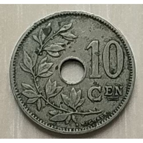 10 сентим 1927 год Бельгия BELGIE (2)