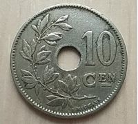 10 сентим 1928 год Бельгия BELGIE