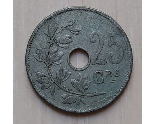 25 сентим 1908 год Бельгия BELGIQUE