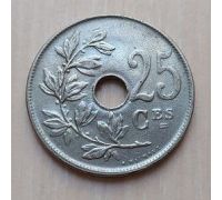 25 сентим 1920 год Бельгия BELGIQUE