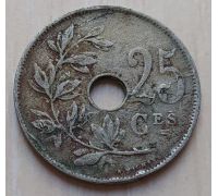25 сентим 1922 год Бельгия BELGIQUE состояние VG