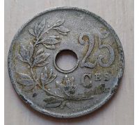 25 сентим 1923 год Бельгия BELGIQUE состояние VG