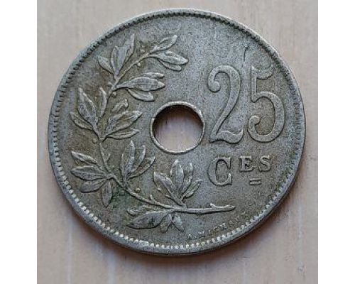 25 сентим 1926 год Бельгия BELGIQUE