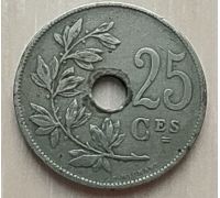 25 сентим 1928 год Бельгия BELGIQUE