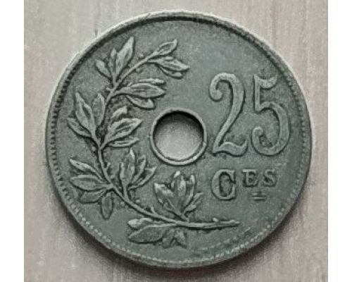 25 сентим 1929 год Бельгия BELGIQUE