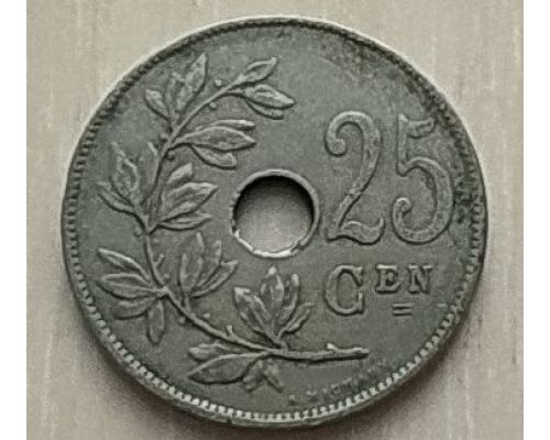25 сентим 1929 год Бельгия BELGIE
