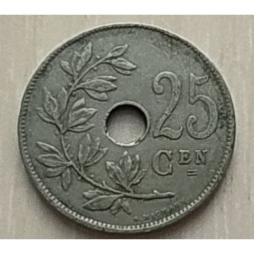 25 сентим 1929 год Бельгия BELGIE