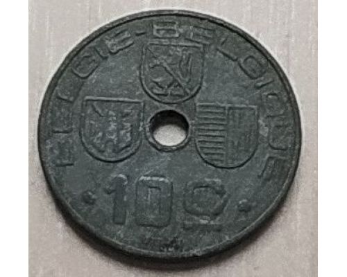 10 сентим 1944 год Бельгия BELGIE-BELGIQUE