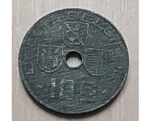 10 сентим 1946 год Бельгия BELGIE-BELGIQUE