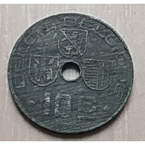 10 сентим 1946 год Бельгия BELGIE-BELGIQUE