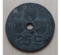 25 сентим 1944 год Бельгия BELGIE-BELGIQUE (2)