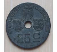 25 сентим 1945 год Бельгия BELGIE-BELGIQUE