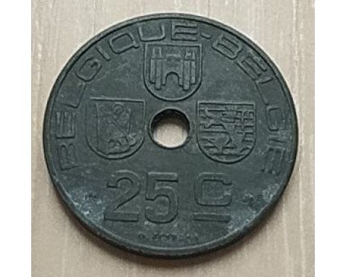 25 сентим 1946 год Бельгия BELGIQUE-BELGIE