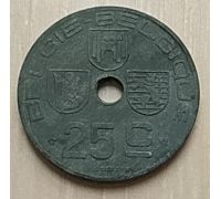 25 сентим 1946 год Бельгия BELGIE-BELGIQUE