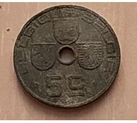 5 сентим 1943 год Бельгия BELGIQUE-BELGIE (2)