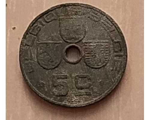 5 сентим 1943 год Бельгия BELGIQUE-BELGIE (2)