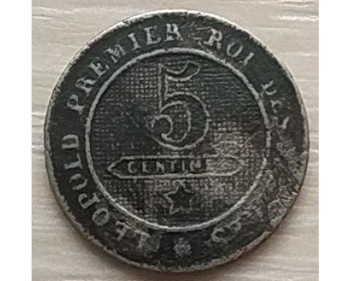 5 сентим 1862 год Бельгия DES BELGES