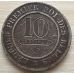 10 сентим 1862 год Бельгия (2)