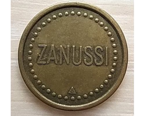 Жетон торговый фирменный рекламный Zanussi