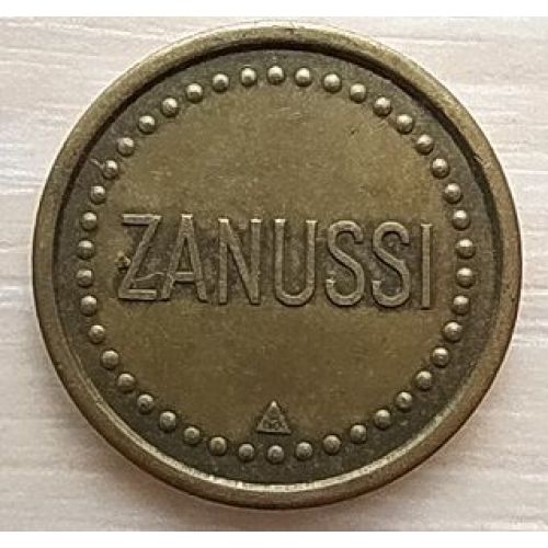  Жетон торговый фирменный рекламный Zanussi