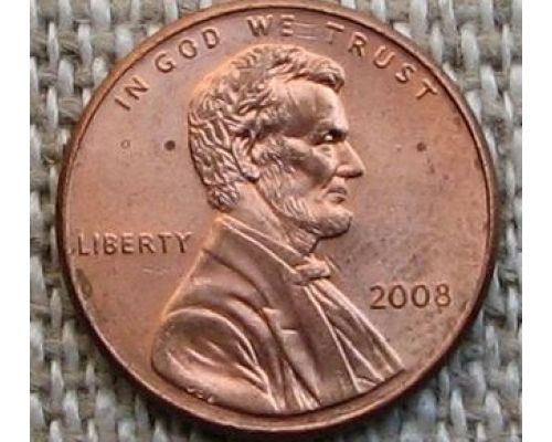 1 цент 2008 год США