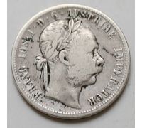 1 флорин 1879 год Австрия Серебро