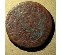 Деньга 1740 год Анна Иоанновна Денга Царская Россия #2