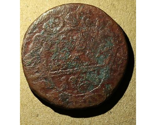 Деньга 1740 год Анна Иоанновна Денга Царская Россия #2