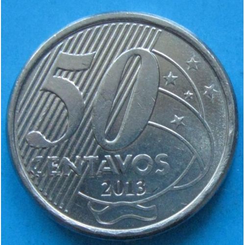 50 сентаво 2013 год Бразилия
