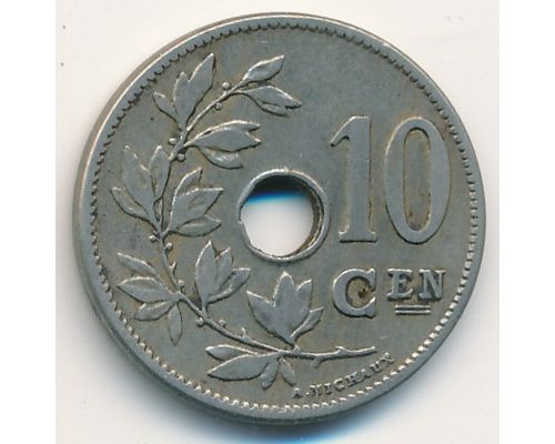 10 сентим 1903 год Бельгия BELGIE 