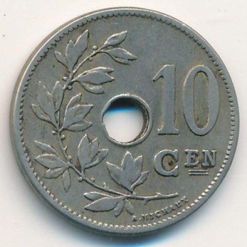 10 сентим 1903 год Бельгия BELGIE 