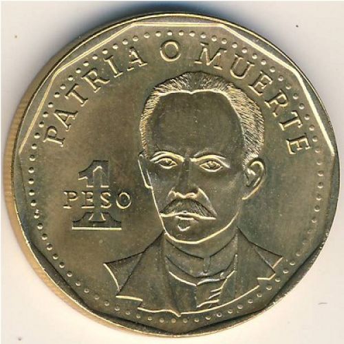 1 песо 1992 год Куба