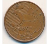 5 сентаво 1998 год Бразилия