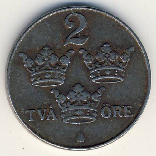 2 эре 1948 год Швеция