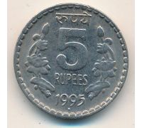 5 рупий 1995 год Индия
