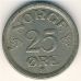 25 эре 1957 год Норвегия
