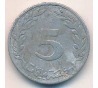 5 миллим 1960 год Тунис