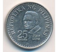 25 сентимо 1977 год Филиппины