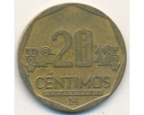 20 сентимо 2010 год Перу