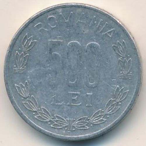 500 лей 1999 год Румыния