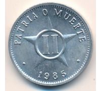 2 сентаво 1985 год Куба