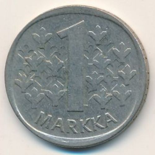 1 марка 1981 год Финляндия