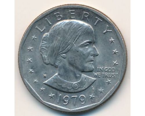 1 доллар 1979 год S Сьюзен Энтони США