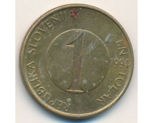 1 толар 1994 год Словения Кумжа