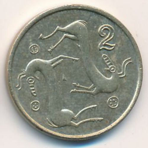 2 цента 2004 год Кипр