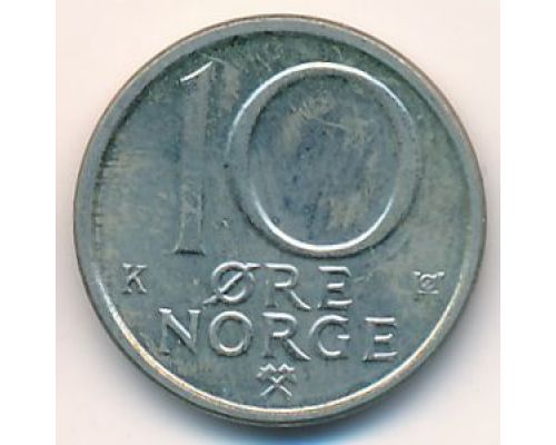 10 эре 1990 год Норвегия