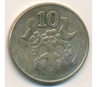 10 центов 2002 год Кипр
