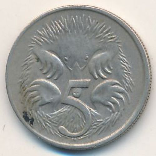 5 центов 1966 год Австралия